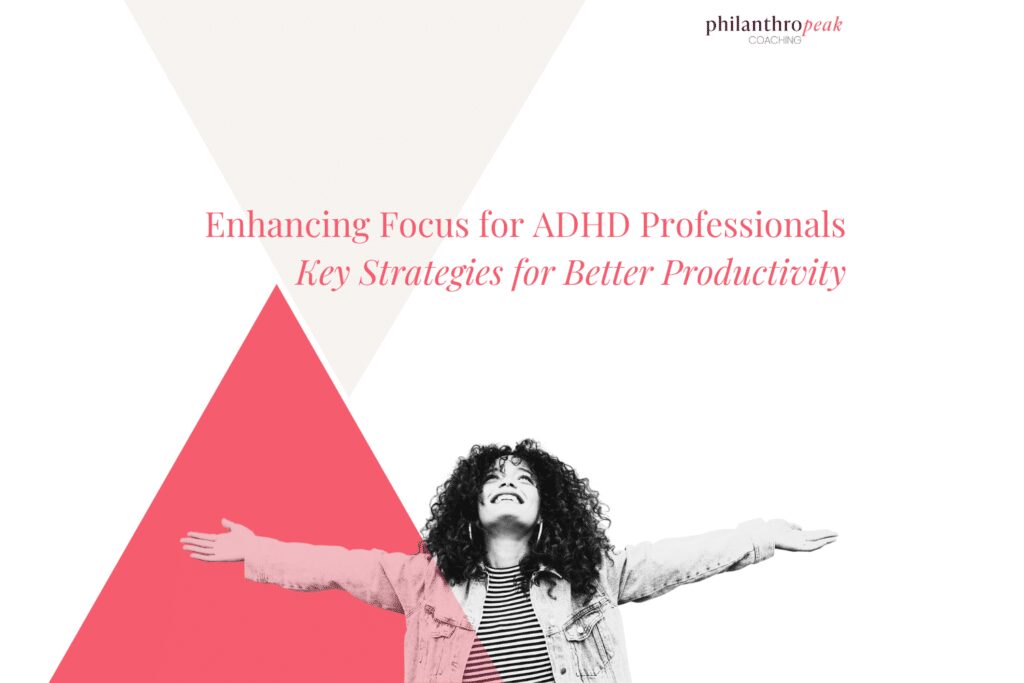 Enhancing focus strategies for ADHD professionals image.