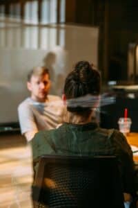 People having a professional meeting in office. ADHD Coaching UK ADHD Life Coach