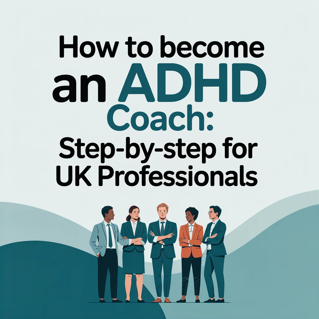 a group of people standing together how to become an adhd coach